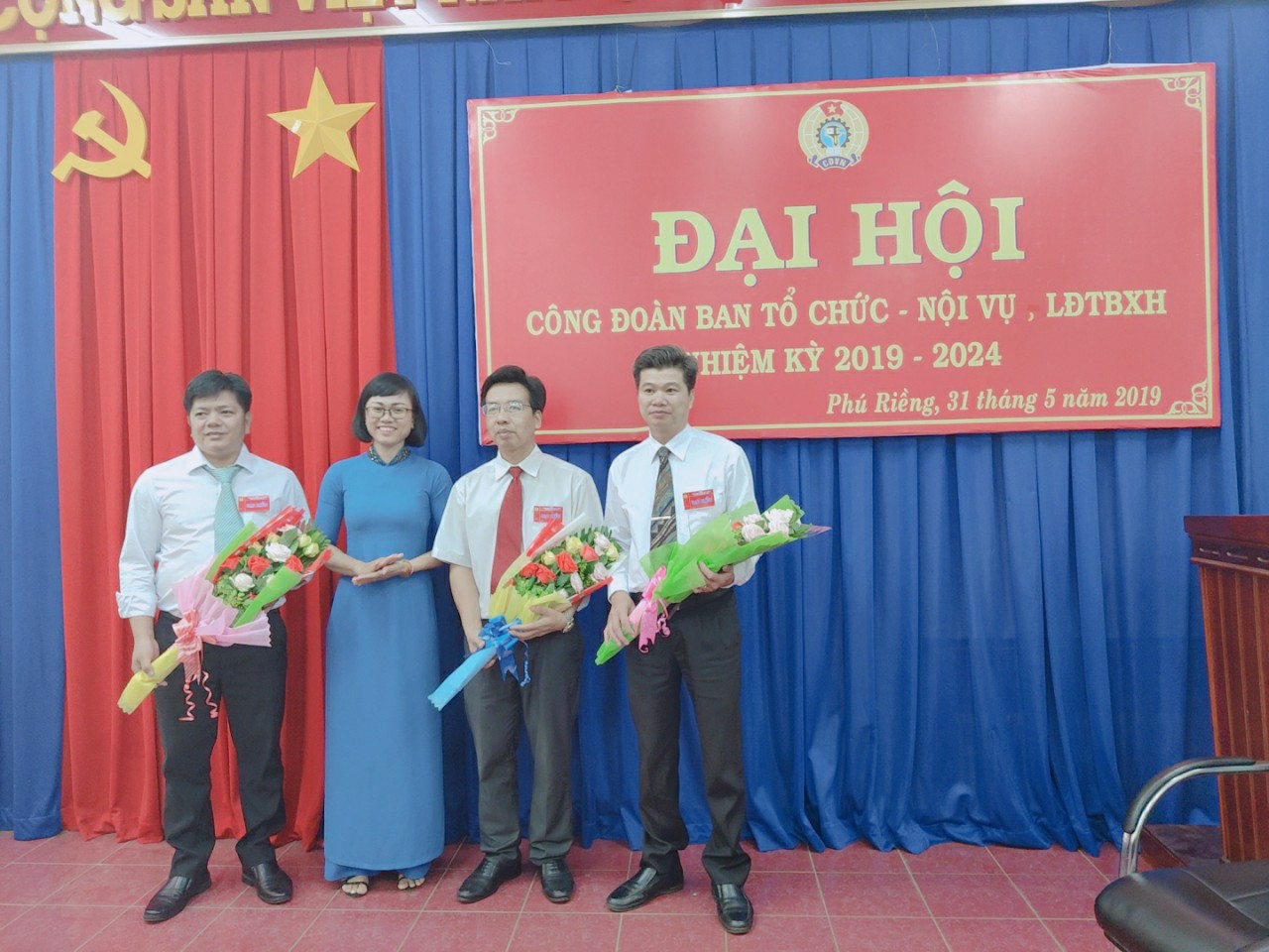 Đại hội công đoàn cơ sở Ban tổ chức - Nội vụ, Lao Động Thương Binh Xã Hội nhiệm kỳ 2019 – 2024